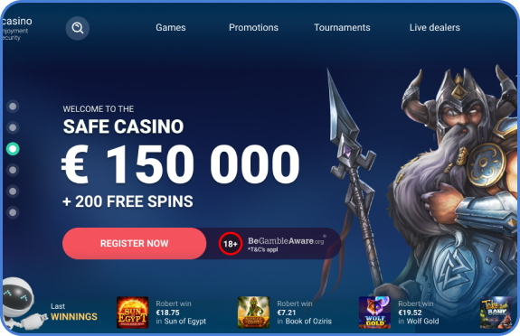 Promociones de SafeCasino