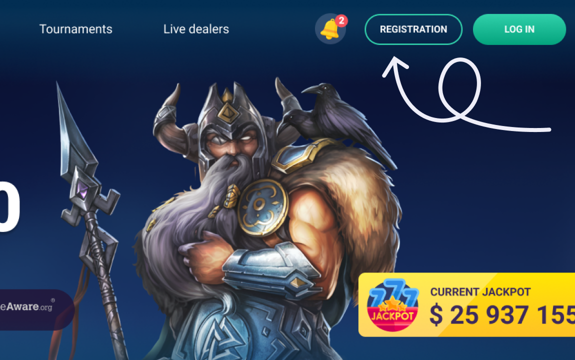 Safecasino Pasos para el registro 2